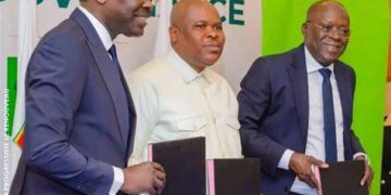 SIGNATURE D&rsquo;ACCORDS ENTRE UPR, FCBE ET BR, Paul Hounkpè préfère les calculs pratiques à la théorie politique stérile . La survie des Cauris avant tout honneur