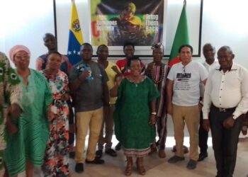 REÇUES A L&rsquo;AMBASSADE DU VENEZUELA À COTONOU, Des organisations béninoises affichent leur solidarité à Nicolas Maduro